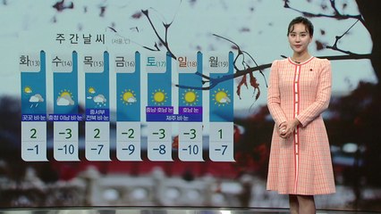 [날씨] 낮까지 초겨울 날씨...모레부터 강력 한파 / YTN