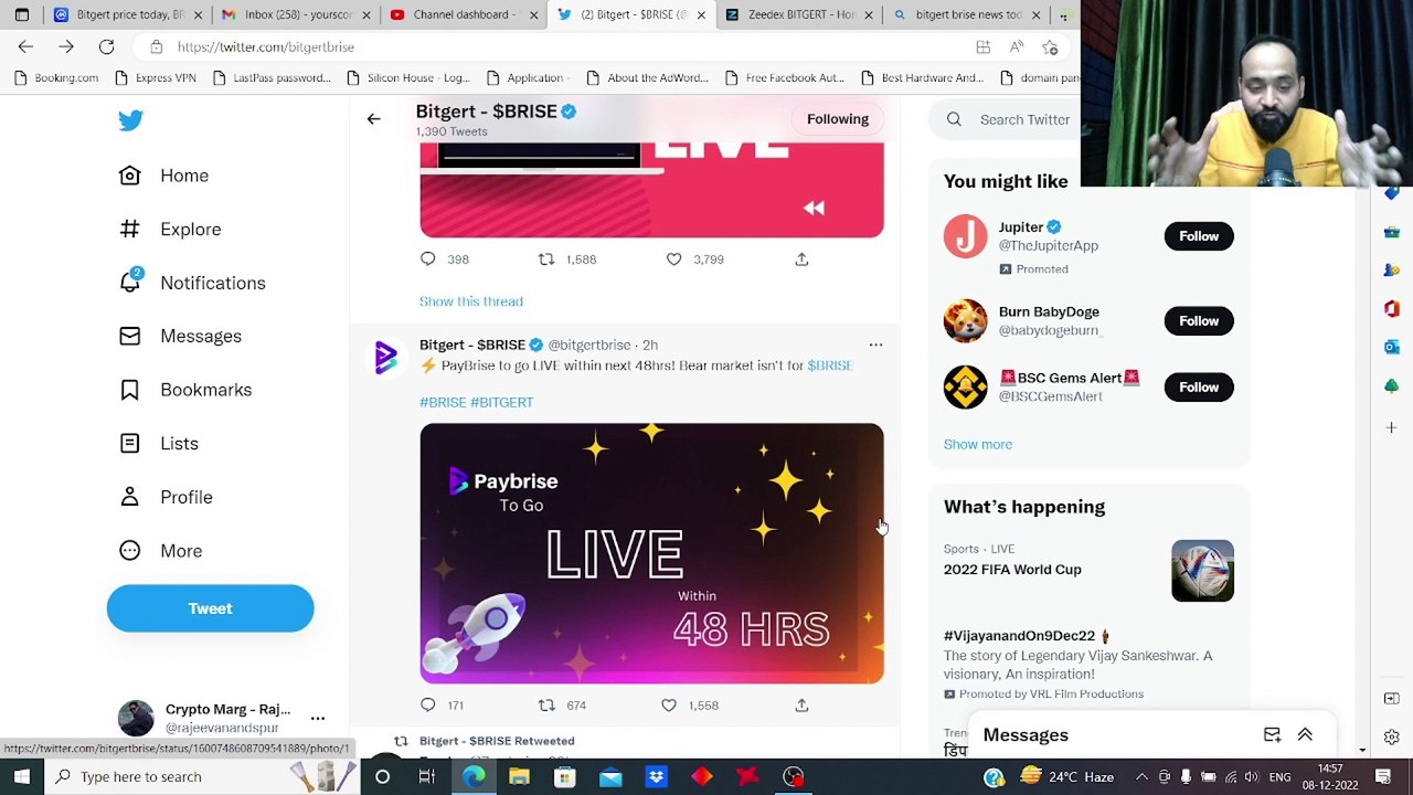 Bitgert Brise Bullish Price Prediction 2023 _ Crypto News _ Cryptocurrency News _ Rajeev Anand(1080P_HD)