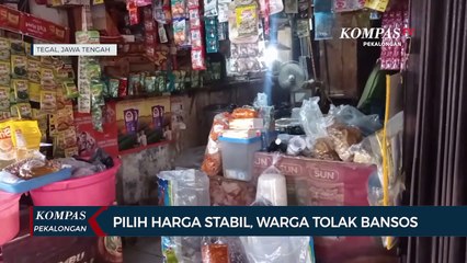 Pilih Harga Stabil, Warga Tolak Bansos