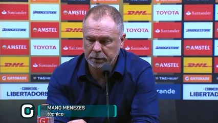 Classificado, Mano Menezes enaltece elenco do Cruzeiro