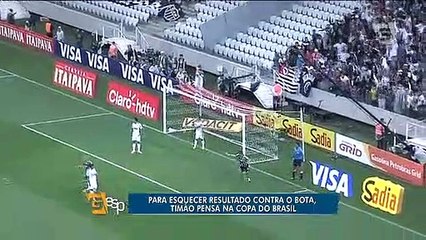 Após derrota, Corinthians se representa focado na Copa do Brasil
