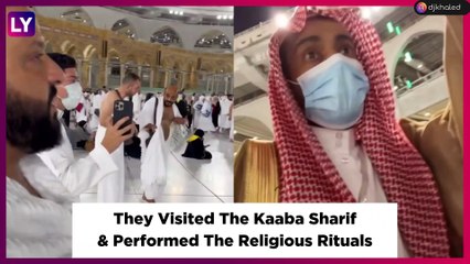 DJ Khaled Breaks Down In Tears While Performing Umrah In Mecca With Mike Tyson; Shares Emotional Video