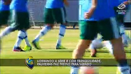 Palmeiras segue preparação para encarar o América-MG
