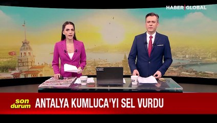 Antalya'da sel felaketi: Evleri su bastı, araçlar zarar gördü