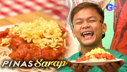 Buboy Villar, bumalik ang childhood memories dahil sa Pinoy-style spaghetti! | Pinas Sarap