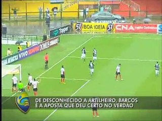 De aposta a ídolo, Barcos vive melhor momento da carreira no Verdão