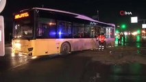 İstanbul'da korkunç kaza! İETT otobüsü ters yola daldı; 14 yaralı var!