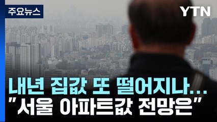 [더뉴스] 내년 집값 또 떨어지나..."내년 서울 아파트값 4% 하락 전망" / YTN