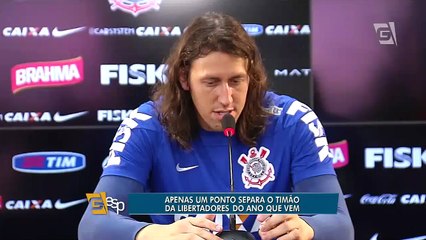 Para Cássio, o balanço do ano corintiano é positivo