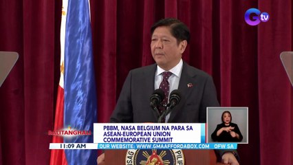 PBBM, Nasa Belgium na para sa ASEAN-European Union Commemorative Summit | BT