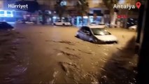Antalya'nın Kumluca ve Finike ilçelerinde sel felaketi