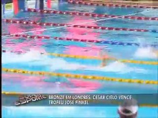 Bronze em Londres, Cielo leva Troféu José Finkel