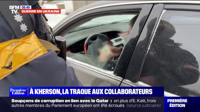 Dans Kherson libérée des Russes, la police ukrainienne traque les collaborateurs