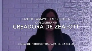Lizette Tamayo lanzó en México la línea para cabello Zealott