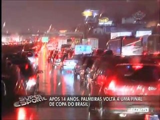 Confira os bastidores da classificação do Palmeiras à final