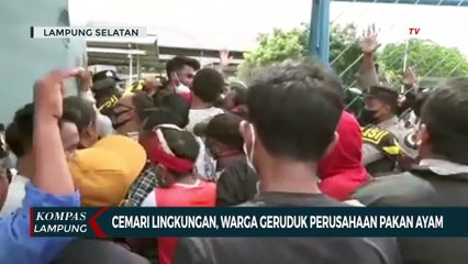 Cemari Lingkungan, Warga Geruduk Perusahaan Pakan Ayam
