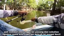 Mancing Ikan Di Sungai hasil yang mantap