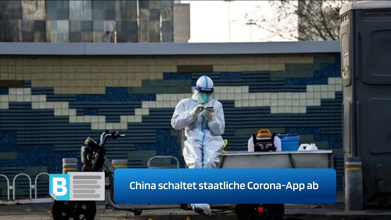 China schaltet staatliche Corona-App ab