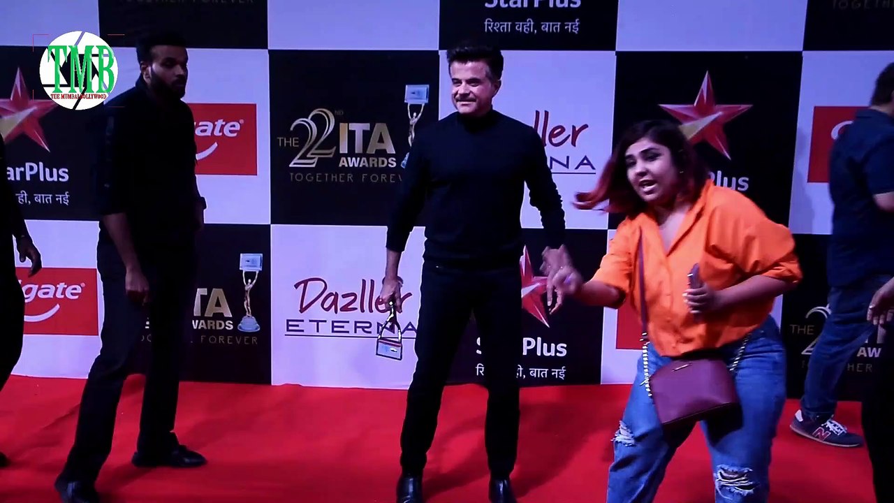 Anil Kapoor SPORTTED THE 22ND INDIAN TELEVISION ACADEMY AWRDS SPEARHEADED BY SHASHI AND ANU RANJAN