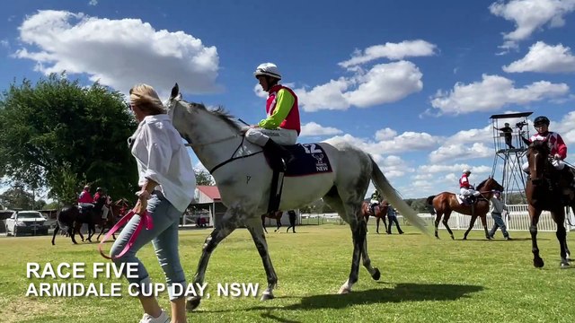 Race five, Armidale Cup day 2022. Video by Rachel Gray for ACM