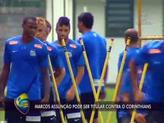 Marcos Assunção deve ser titular contra o Corinthians