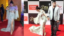 ITA Awards 2022: Shraddha Arya Silver Gown में लगी बेहद खूबसूरत, Dress से हुई परेशान |*Entertainment