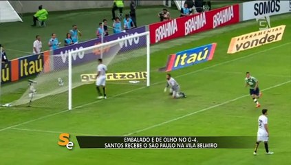 Embalado e de olho no G-4, Santos recebe o São Paulo na Vila Belmiro