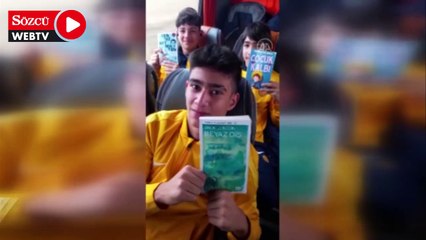 MKE Ankaragücü'nün altyapı oyuncuları, deplasman yolculuğunda bir saat kitap okuyacak