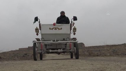Ani Ören Yeri'ni elektrikli faytonla bir yılda yaklaşık 15 bin kişi gezdi