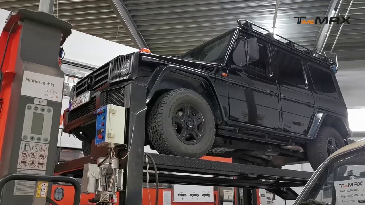 UBS STRONG No.1 bei einem Mercedes G