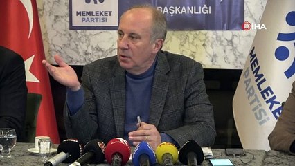 Muharrem İnce'den 6'lı Masa'ya bombardıman: Bu kadar saf adamdan cumhurbaşkanı olur mu?