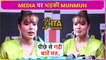 Kya Piche Se Comment Mat Karo...Munmun Dutta Gets Angry On Media At ITA Awards 2022
