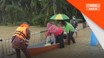 Perkembangan semasa banjir di Kelantan