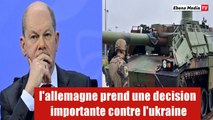 l'Allemagne prends une décision importante en défaveur de l'Ukraine