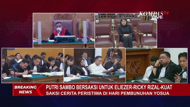 Eliezer Geleng-Geleng Kepala Saat Dengar Keterangan Putri soal Peristiwa di Hari Pembunuhan Yosua