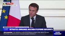 Emmanuel Macron annonce que le projet de loi du gouvernement sur les retraites sera 