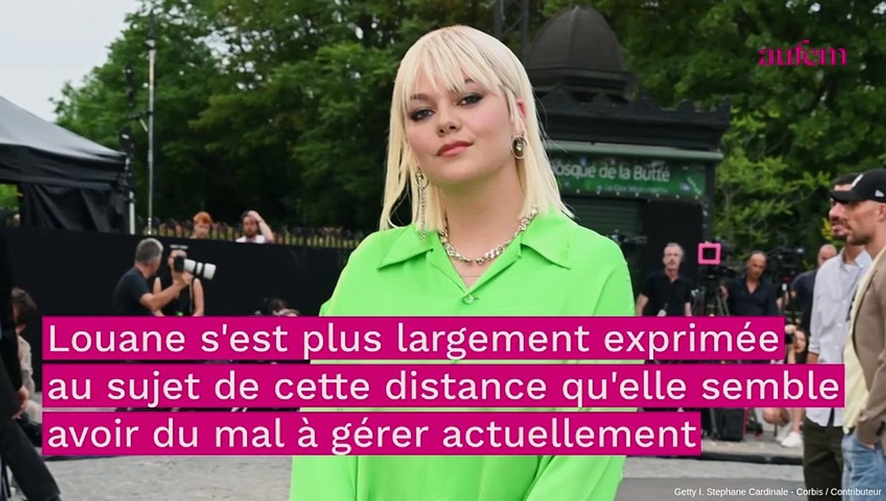 Louane souffre de la distance avec son compagnon : "C'est plus pesant que d'habitude"