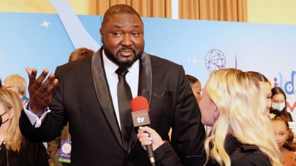 Nonso Anozie Interview "1st Annual Children's & Family Emmy Awards" in Los Angeles