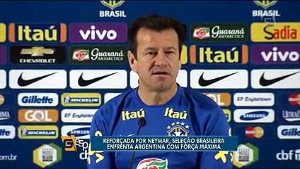 Reforçada por Neymar, Seleção Brasileira enfrenta Argentina com força máxima