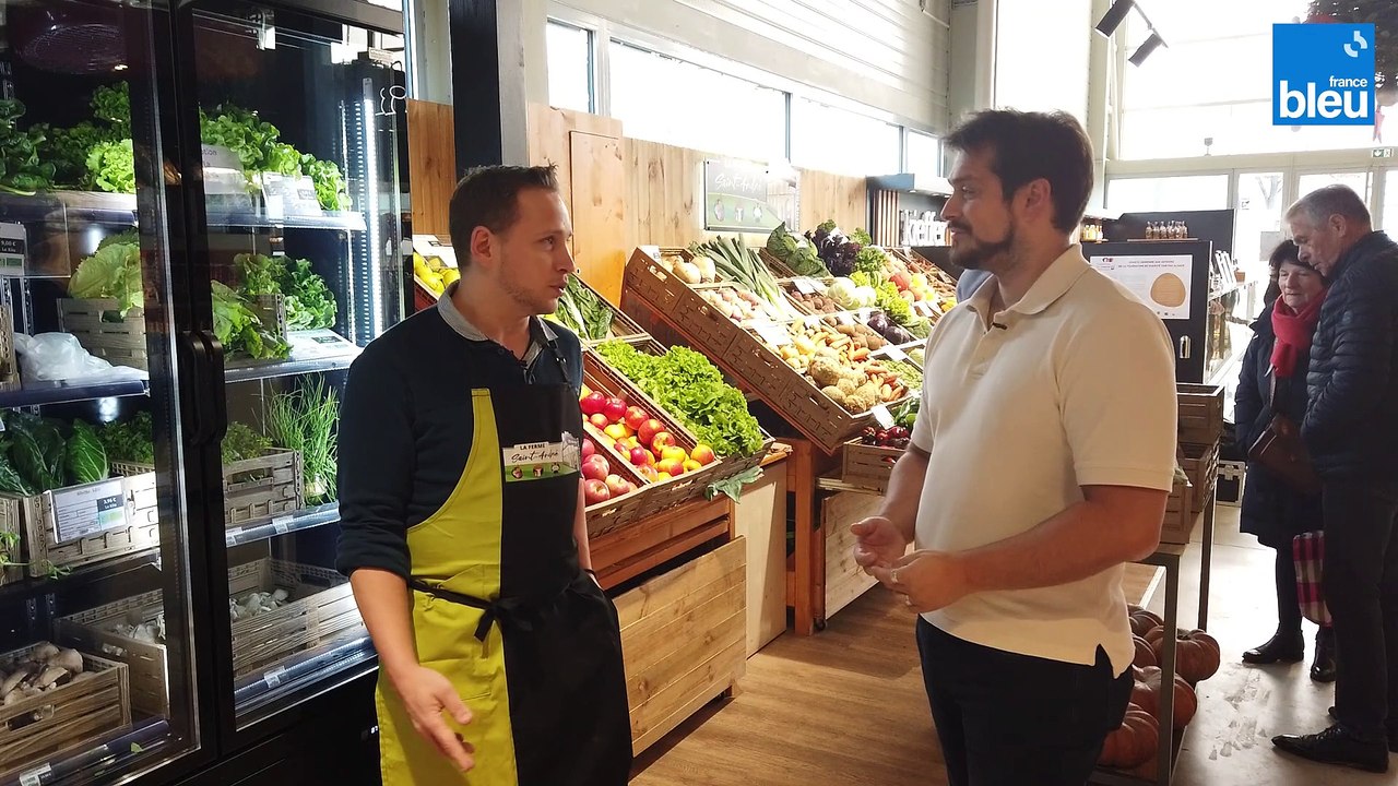 4/6 : à la Halle du Marché Gare avec  la Ferme Saint André