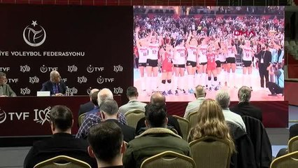 SPOR FIVB Kadınlar Kulüpler Dünya Şampiyonası'nın basın toplantısı yapıldı