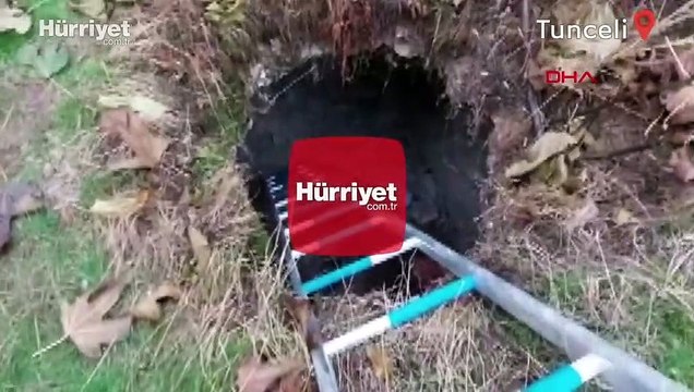 Tarihi hamamda mahsur kalan 5 yavru köpek kurtarıldı