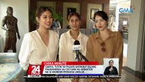 Kylie Padilla, Gabbi Garcia at Sanya Lopez, nag-script reading para sa upcoming Kapuso series | 24 Oras