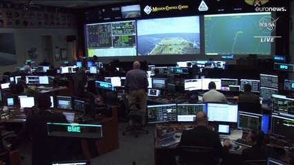 Watch: NASA's Orion arrives back to earth after landing in Pacific Ocean