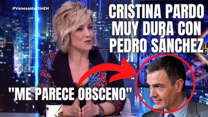 Hasta Cristina Pardo pone pie en pared con las triquiñuelas de Pedro Sánchez: ¡Increíble, grotesco!