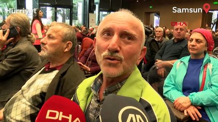 Samsun'da sosyal konut projesi kura çekimi
