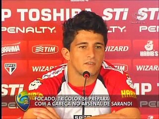 Confira como o São Paulo está se preparando para o duelo diante do Arsenal de Sarandi pela Libertadores