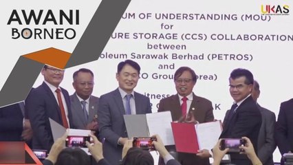 Karbon | Kerjasama Sarawak dan Korea Selatan bangunkan CCUS