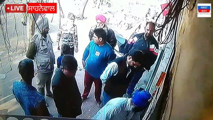 ਬੀਤੀ ਰਾਤ ਦੁਕਾਨ ਤੇ ਗੱਡੀ ਮਾਰ ਕੇ ਹੋਏ ਫ਼ਰਾਰ