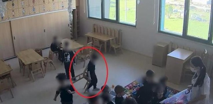 Türkiye'nin konuştuğu kreşten gelen yeni görüntüler dehşete düşürdü! Çocuğu sandalyeye bağlamışlar